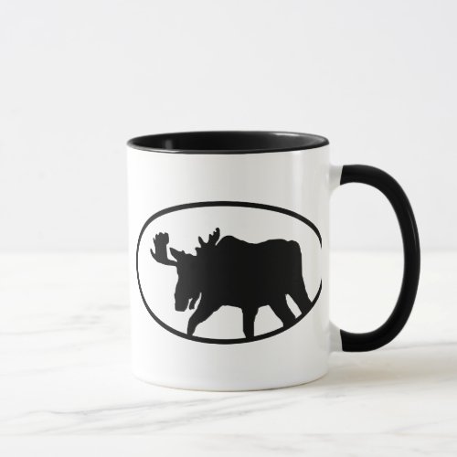 Moose Silhouette Mug
