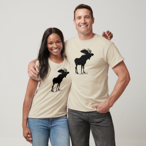 Moose Silhouette T_Shirt