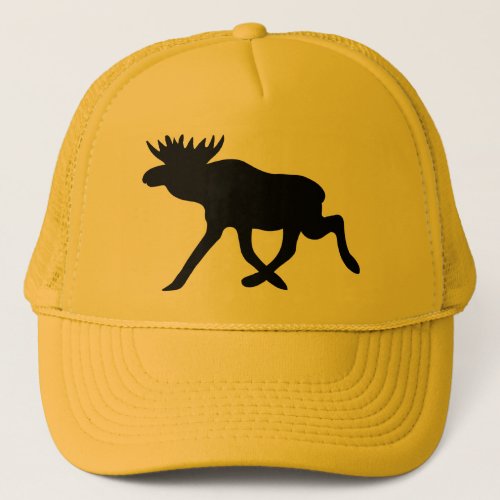 Moose Silhouette Trucker Hat