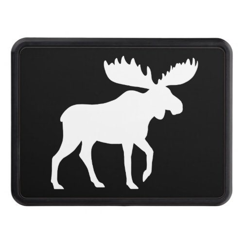 Moose Silhouette  Wildlife Wilderness Animal Tow Hitch Cover