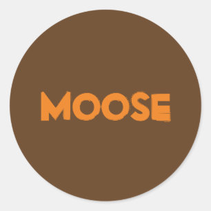 Moose Sticker