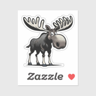 Moose sticker