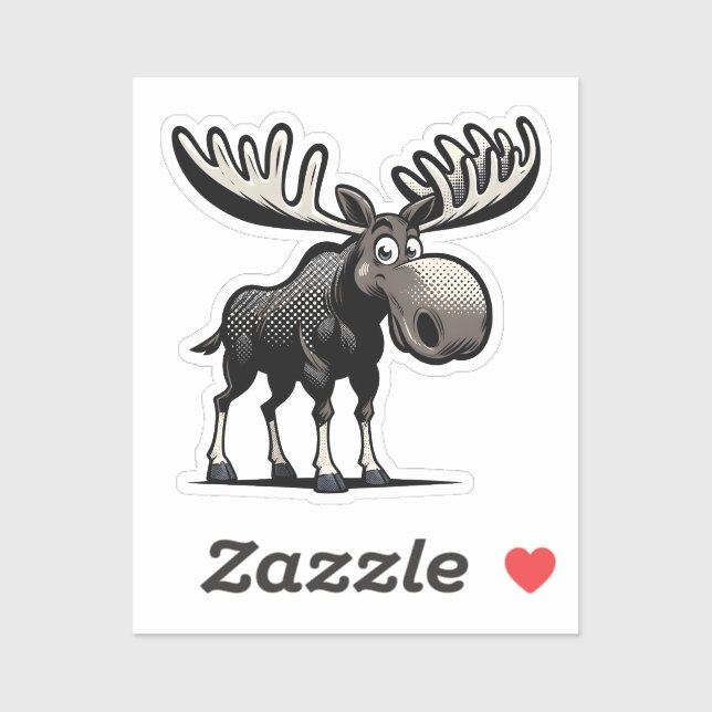 Moose  sticker (Sheet)