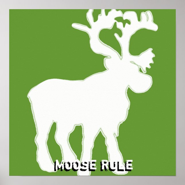 Moose T-shirts Poster (Front)