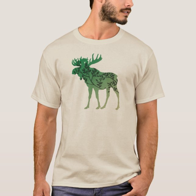 Moose Tree T-Shirt (Front)