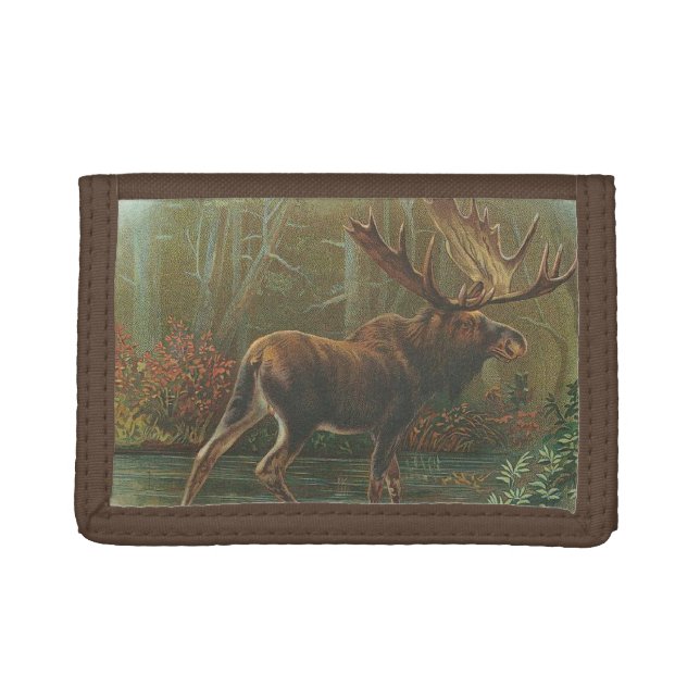 Moose Trifold Wallet (Front)
