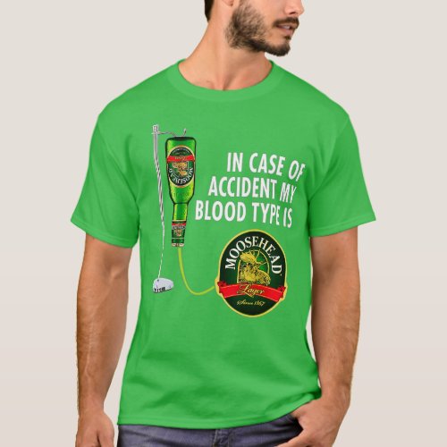 Moosehead Canadian Lager Beer  T_Shirt