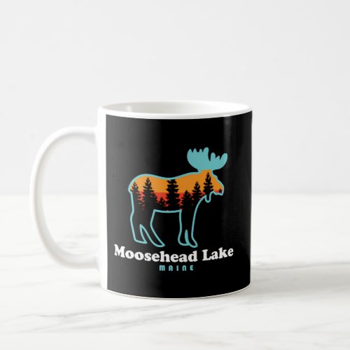 Moosehead Lake Maine Moose Moosehead Lake Coffee Mug