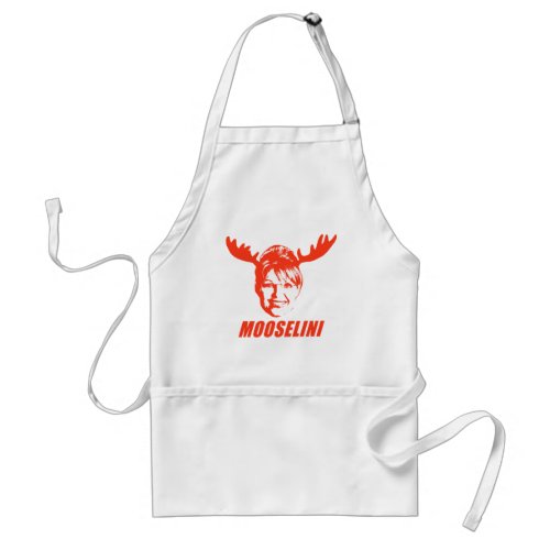 Mooselini T_shirts and Gifts Adult Apron