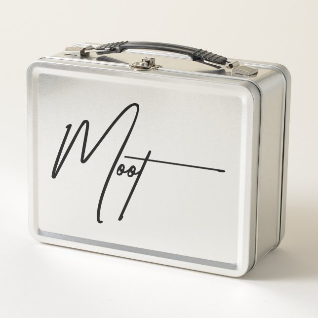 Moot – Mutual Friend Witty Quote Lunchbox (Front)