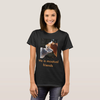 Mootual friends cow t-shirt
