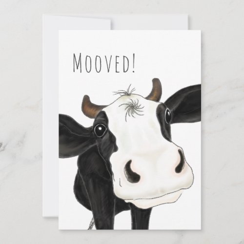 Mooved Personalized Change of Address Card