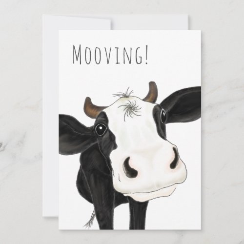Mooving Personalized Change of Address Card