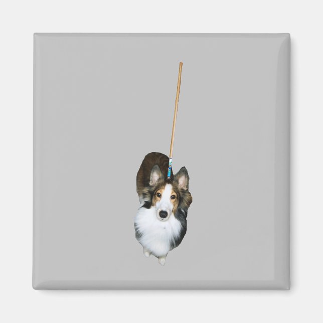 Mop Dog Magnet (Front)