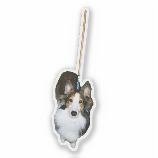 Mop Dog Sticker (Front)