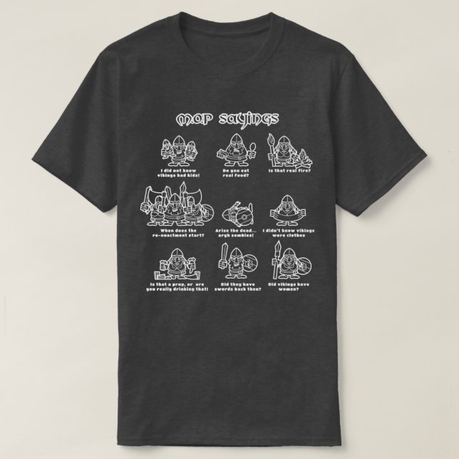 MOP Sayings T-Shirt (Design Front)