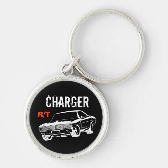 Dodge Charger RT 2 PACK OF Keychains 