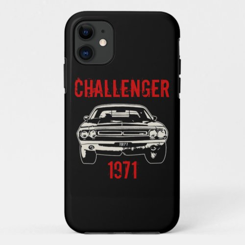 Mopar _ 1971 Dodge Challenger iPhone 11 Case