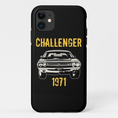 Mopar _ 1971 Dodge Challenger iPhone 11 Case