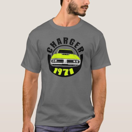 Mopar - 1971 Dodge Charger T-Shirt Mopar - 1971 Dodge Charger T-Shirt