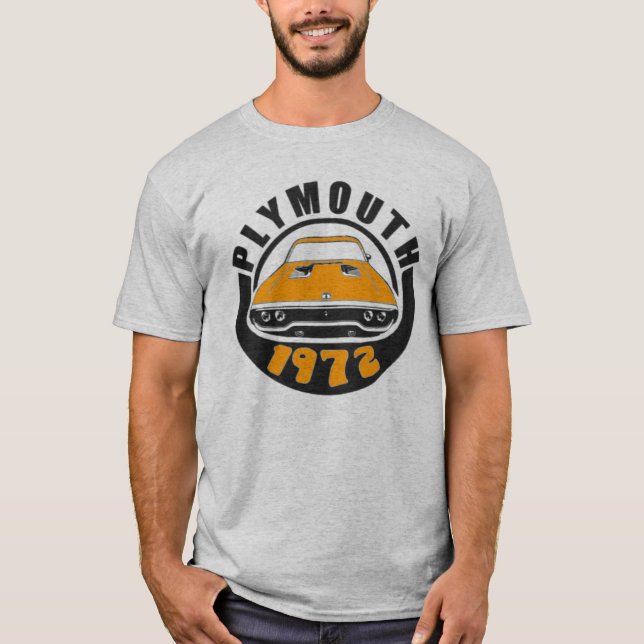 Mopar - 1972 Plymouth Roadrunner Butterscotch T-Shirt (Front)