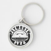 ROAD RUNNER PLYMOUTH KEYCHAIN SET 2 PACK 