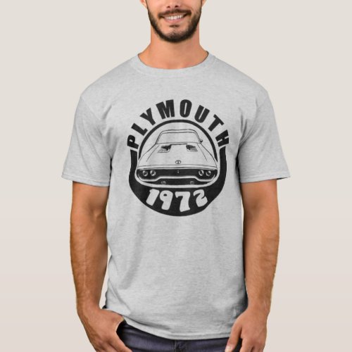 Mopar - 1972 Plymouth Roadrunner White T-Shirt