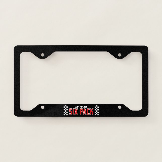 Mopar - 340 Six Pack License Plate Frame (Front)