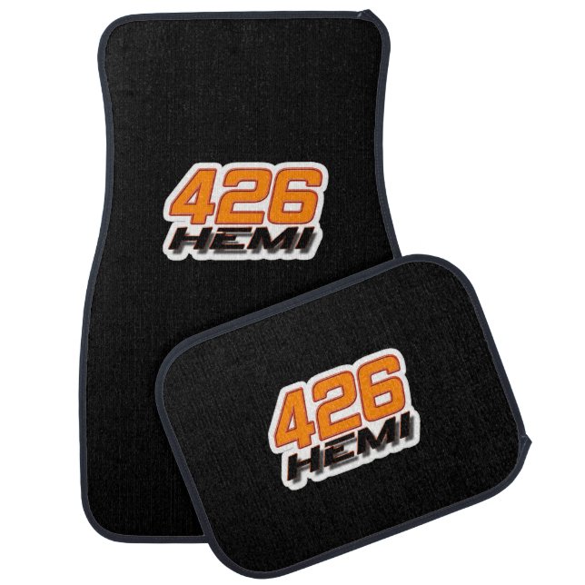 Mopar - 426 HEMI Car Floor Mat (Set)