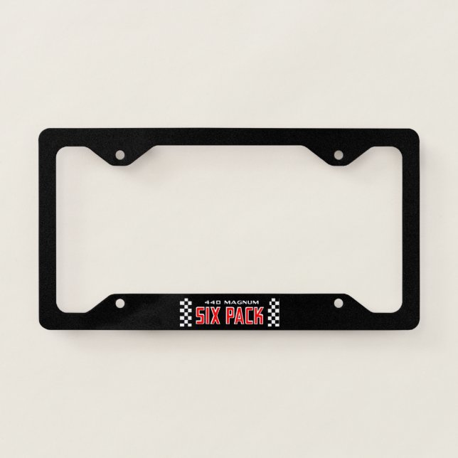 Mopar - 440 Magnum Six Pack License Plate Frame (Front)