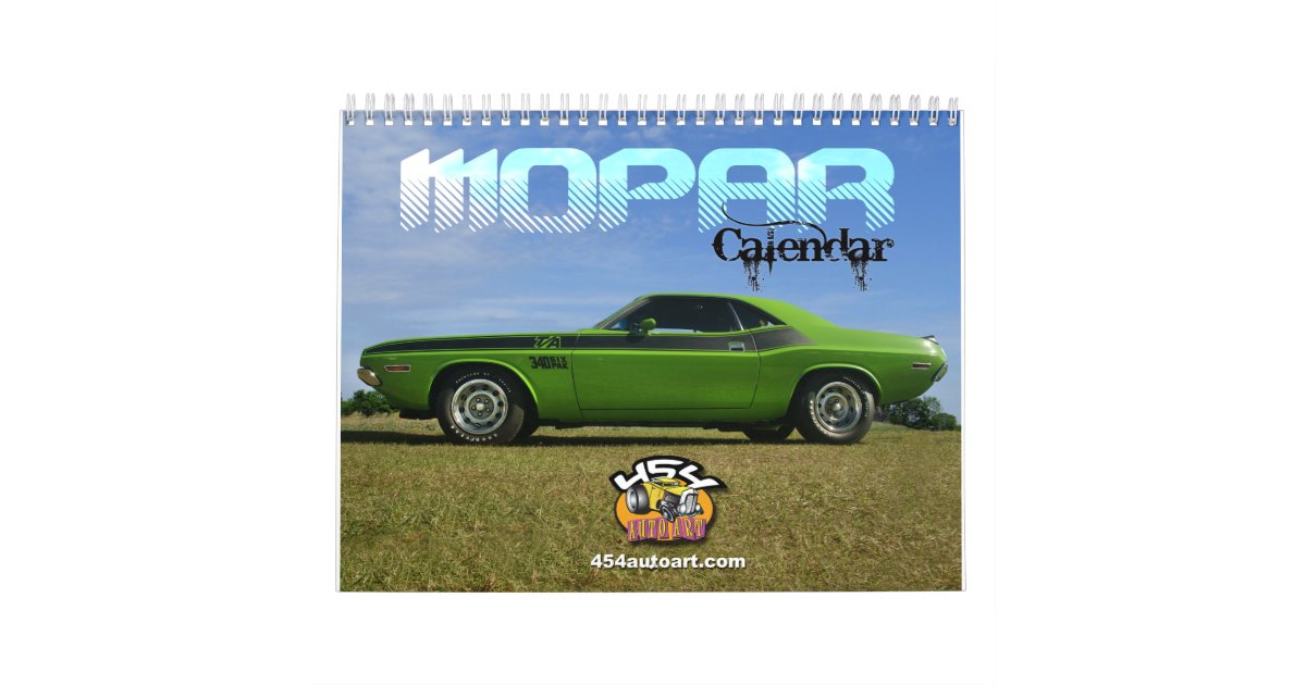 Mopar Calendar | Zazzle.com