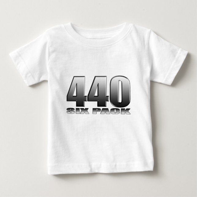 Mopar Dodge 440 Six Pack Baby T-Shirt (Front)