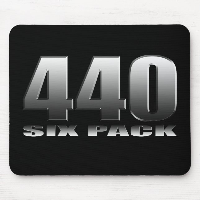 Mopar Dodge 440 Six Pack Mouse Pad (Front)