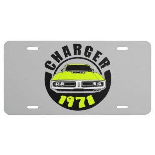 Mopar - Dodge Charger License Plate