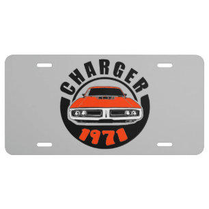 Mopar - Dodge Charger License Plate