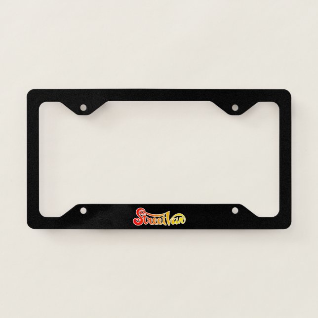 Mopar - Dodge Street Van Tradesman Sportsman License Plate Frame (Front)