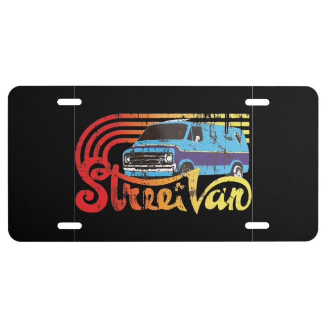 Mopar - Dodge Tradesman Sportsman Street Van License Plate (Front)