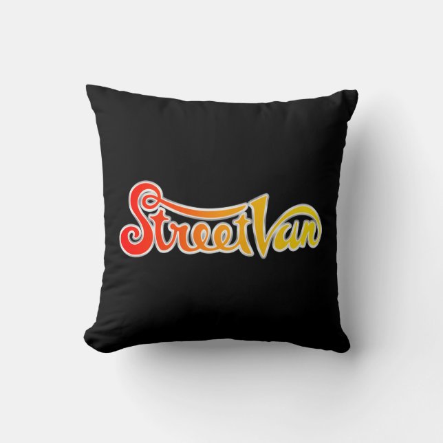 Mopar - Dodge Tradesman Sportsman Streetvan Throw Pillow (Front)