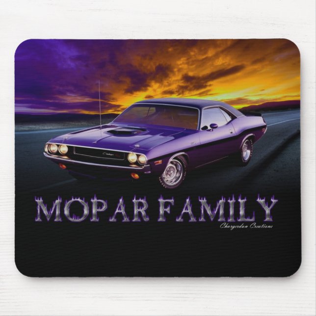 MOPAR FAMILY MOUSE PAD (Front)
