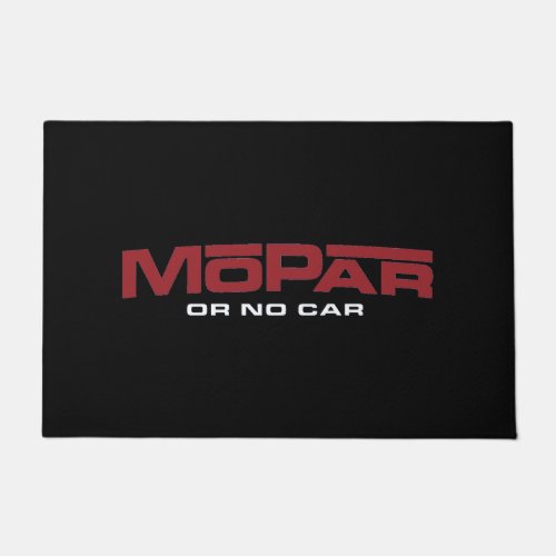 Mopar Or No Car Doormat