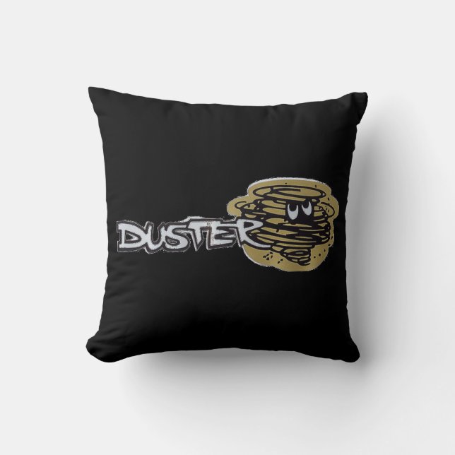 Mopar - Plymouth Duster Throw Pillow (Front)