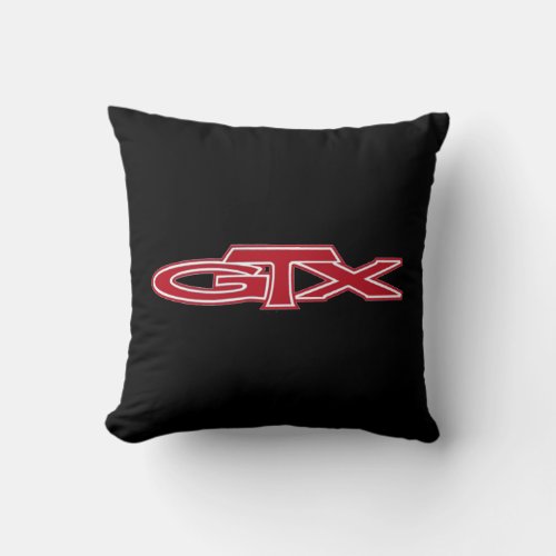 Mopar - Plymouth GTX Throw Pillow
