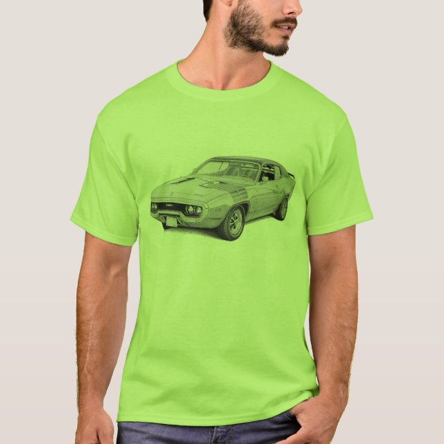 Mopar - Plymouth - Road Runner - Satellite - GTX T-Shirt (Front)