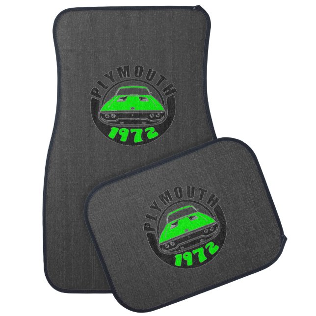 Mopar - Plymouth Roadrunner  Car Floor Mat (Set)