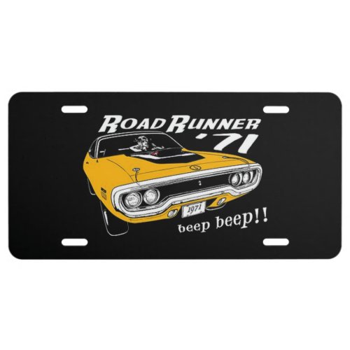 Mopar - Plymouth Roadrunner Satellite GTX License Plate Mopar - Plymouth Roadrunner Satellite GTX License Plate