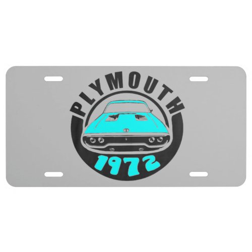Mopar - Plymouth Roadrunner Satellite GTX License Plate