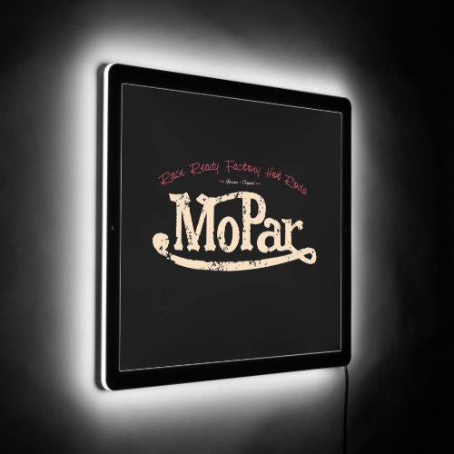 Mopar _ Race Ready Factory Hot Rods  LED Sign