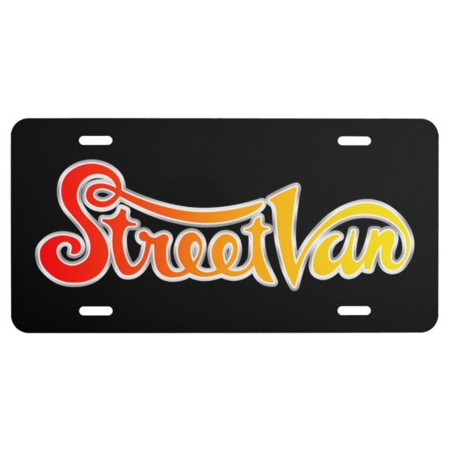 Mopar - Street Van License Plate (Front)
