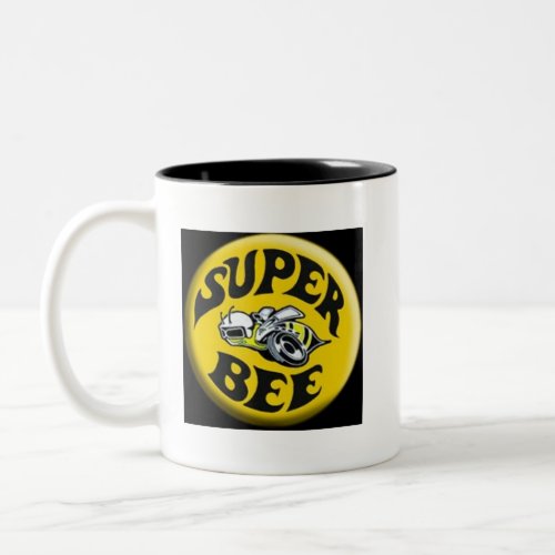 Mopar Super Bee logo Two-Tone Coffee Mug