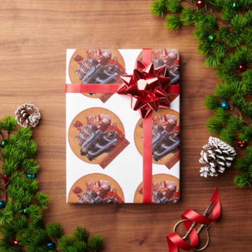 Mopar X_mas Christmas Wrapping Paper